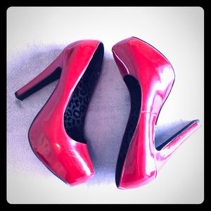 G by Guess Red Patient Shoes